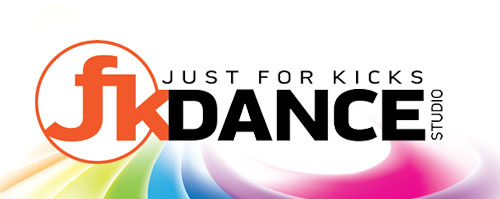 Just For Kicks Dance Studio Logo